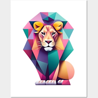 Lion Cute Posters and Art